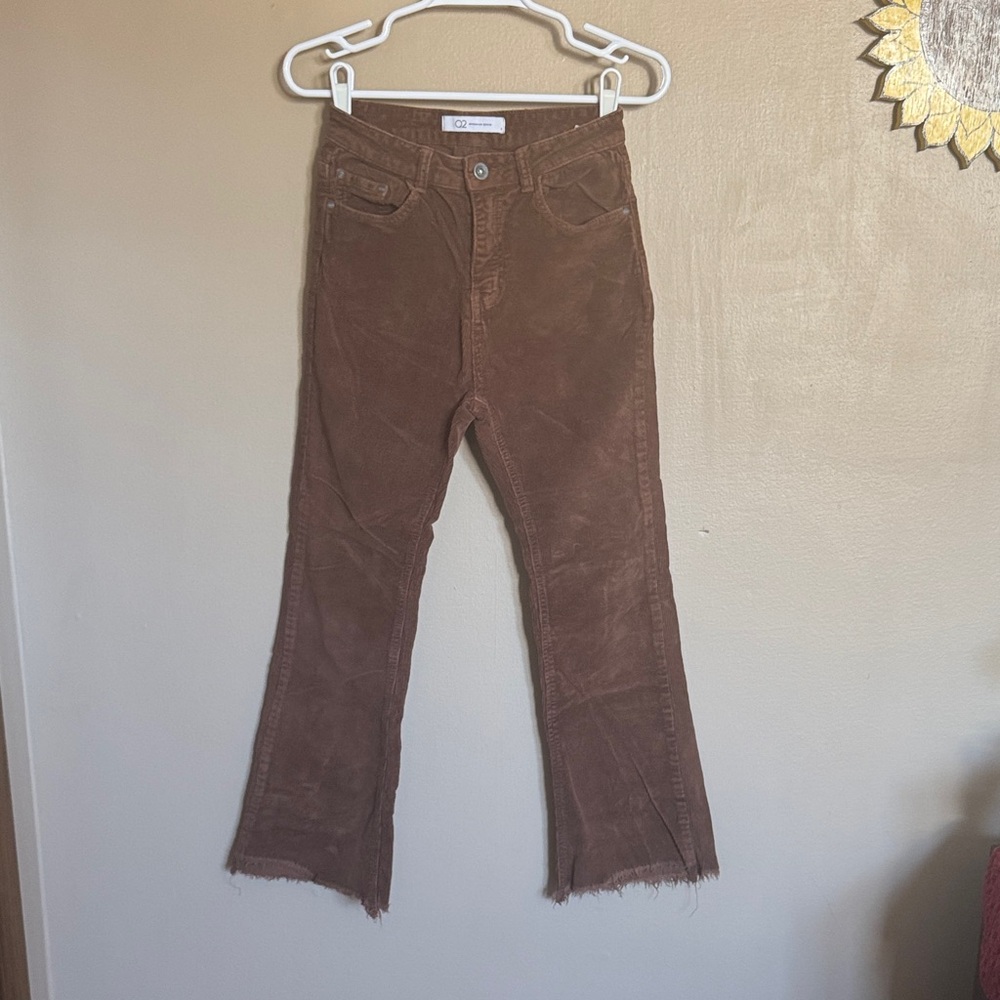 Q2 Brown Corduroy Pants